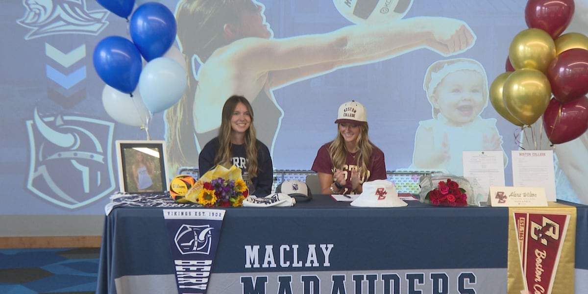 Two Maclay athletes celebrate collegiate signings Monday