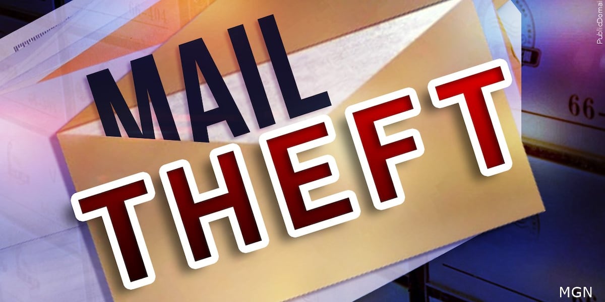 Two arrested in connection to string of mail thefts in Tallahassee, court records show