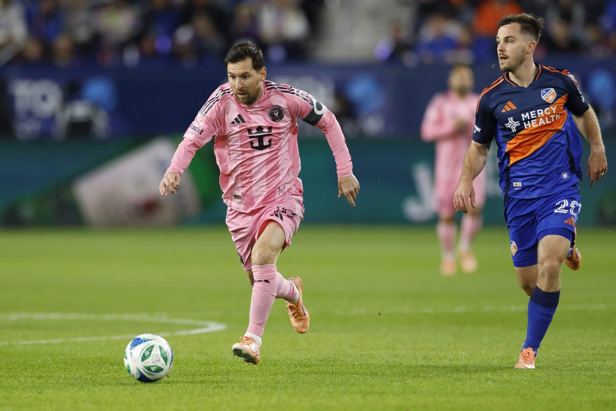 Is Lionel Messi, 38, running more at Inter Miami?