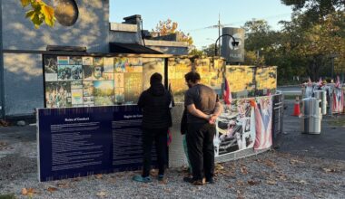 Orlando Facilities Division workers began the process of removing items from inside the former Pulse nightclub on Monday. (Spectrum News/Sarah Winkelmann)