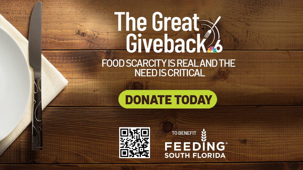 Food scarcity is real and in South Florida the need is great. Donate Now! – NBC 6 South Florida