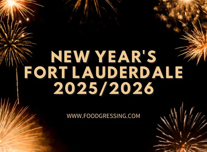 New Year's Eve Fort Lauderdale 2025 | New Year's Day 2026
