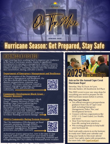 On The Move Spring 25 cover