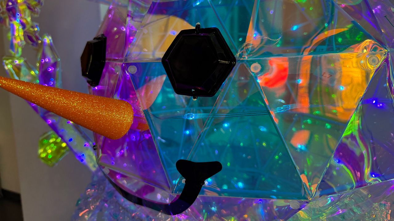 ICON Park attractions offering limited-time experiences for Christmastime festivities. (Spectrum News/Allison Walker)