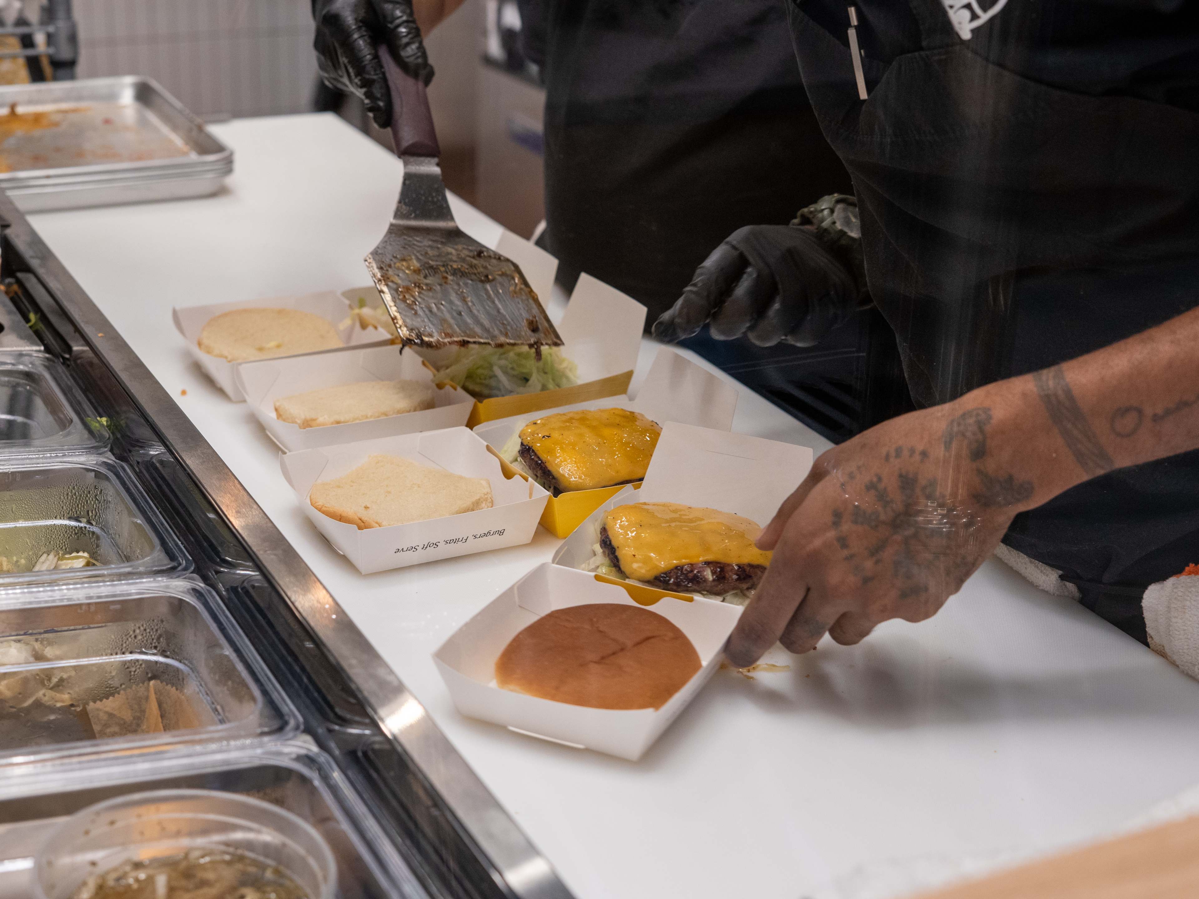 burgers from Chuggie's