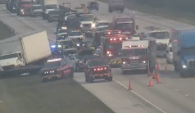 Deadly crash closes lanes on Florida's Turnpike South in St. Lucie County