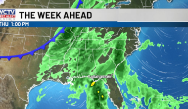 Cam is looking ahead to our next rain chance 🌧️