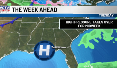 Cam has an update on drier weather for midweek ☀️
