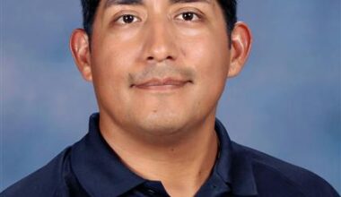 Portrait of music teacher Scott Burrows