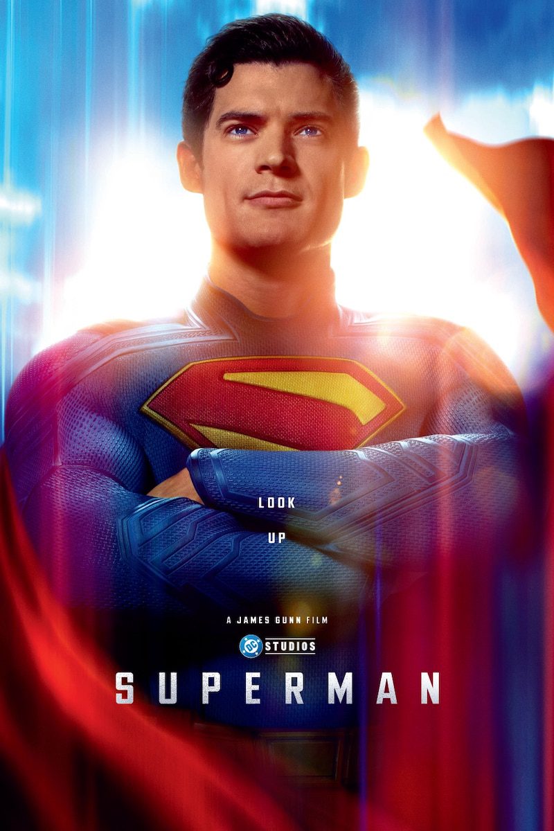 Superman 2025 movie poster