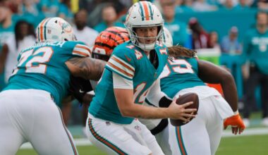 Dolphins crushed by Bengals in Quinn Ewers' first start