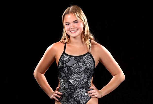 Juliet Radich, All-County diver from Cardinal Gibbons High School photographed on Wednesday, November 19, 2025. (Mike Stocker/South Florida Sun Sentinel)