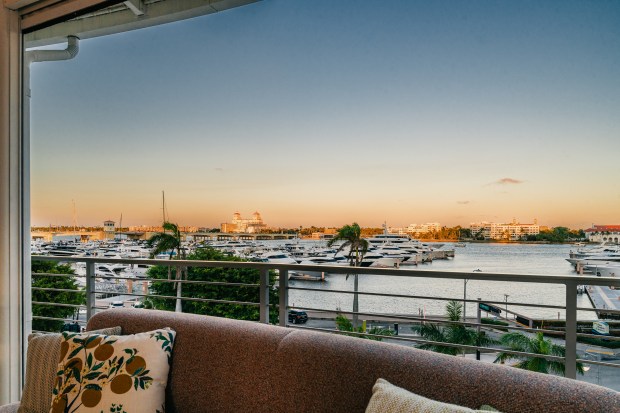 Bar Capri's rooftop view of the West Palm Beach Intracoastal. (InHouse Creative/Courtesy)