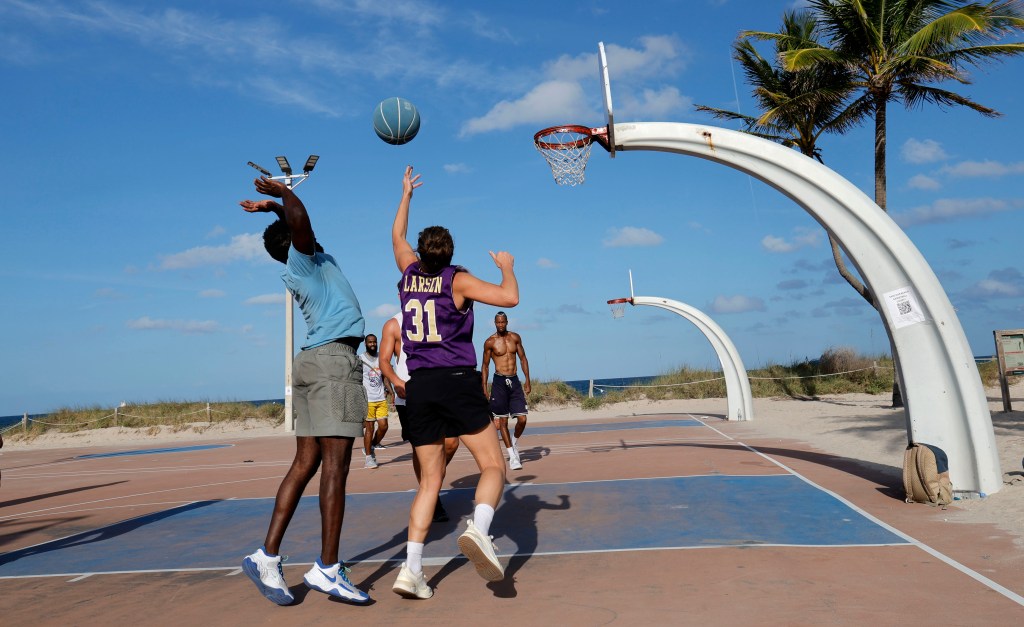 Pure persistence scores big in Fort Lauderdale