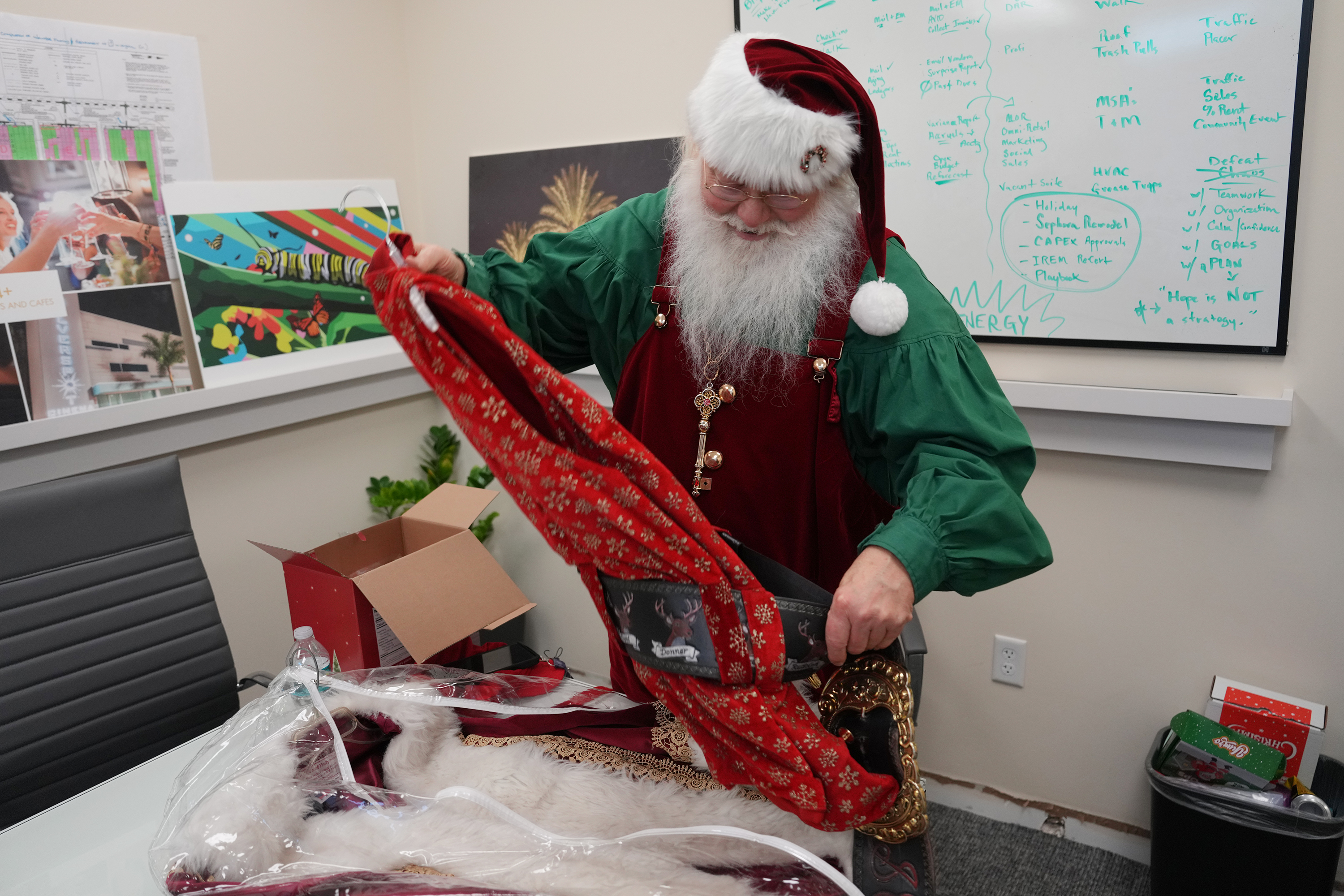Richard Adler of West Palm Beach gets ready to play...
