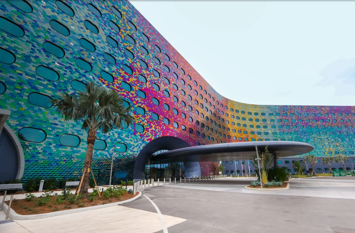 Universal opened the Stella Nova Resort, pictured above, by the...