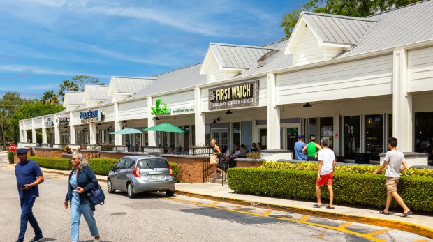 The 67,500-square-foot Springs Plaza retail shopping center in Longwood was recently sold to Cincinnati-based Last Mile Investments for $20.5 million. (Photo provided by Colliers)