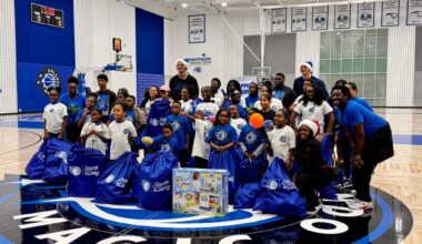 Orlando Magic bros. Franz and Moe Wagner surprise local kids