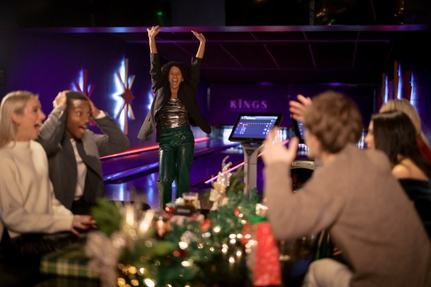 Score one for festive friendships with holiday gatherings at Kings Dining & Entertainment in Orlando. (Photo courtesy Brad Bahner Photography)