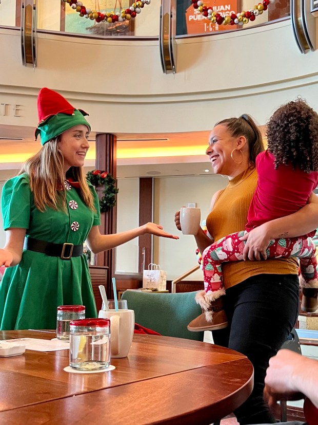 "Elfin" magic abounds at Maria & Enzo's this holiday season. (Photo courtesy Maria & Enzo's)