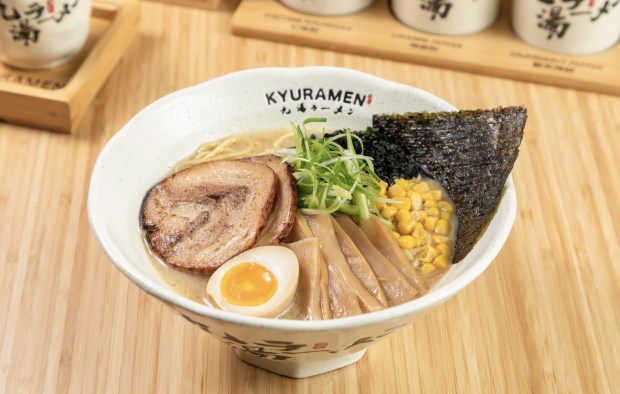 Endless Ramen! From Dec. 22-28, designed for families, couples,and students looking for an affordable and cozy winter meal, Kyuramen guests can enjoy unlimited noodle refills with any ramen order dine-in only. (Photo courtesy Kyuramen)