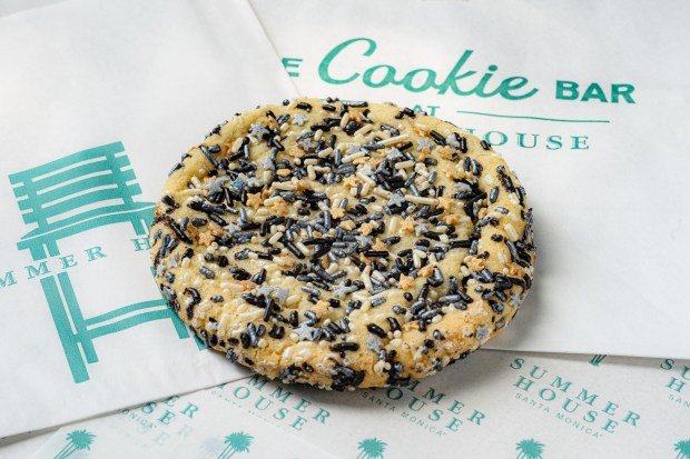 Visiting Summer House on the Lake? Don't forget to stop by the Cookie Bar and pick up a special New Year's Sprinkle Cookie. (Photo courtesy Summer House on the Lake)
