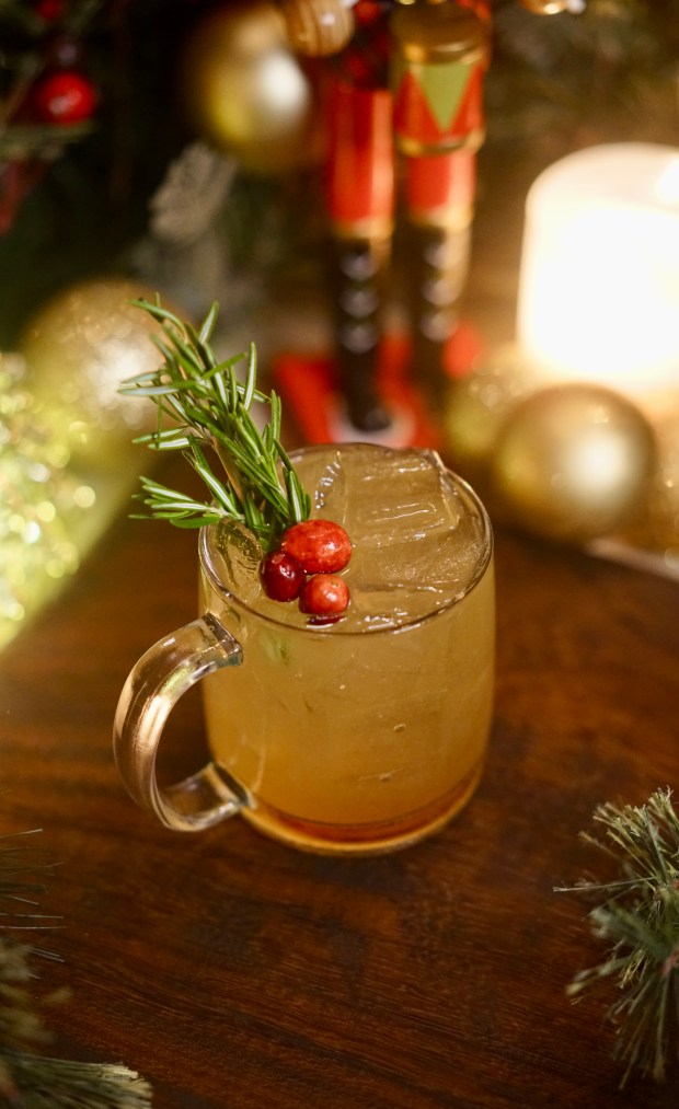 The Jolly Ginger, a festive sip from the gang at Raglan Road. (Photo courtesy Raglan Road)