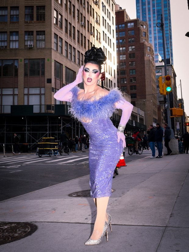 Myki Meeks is an Orlando-based drag queen who will appear on season 18 of "RuPaul's Drag Race." (Courtesy of papaRAZZI @jackrabold)