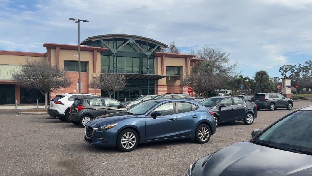 A look at the inside of the shuttered Walmart Neighborhood Market in St. Pete's Tangerine Plaza. (Spectrum News/Angie Angers)