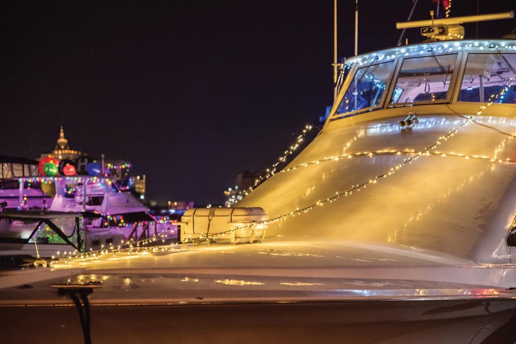 The St. Lucie County Christmas Boat Parade returns December 13. Photo courtesy of Adobe Stock
