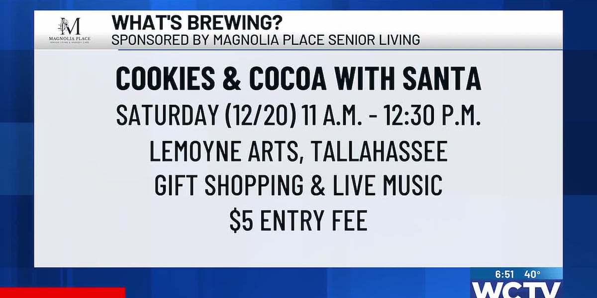 What’s Brewing - Cookies & Cocoa with Santa