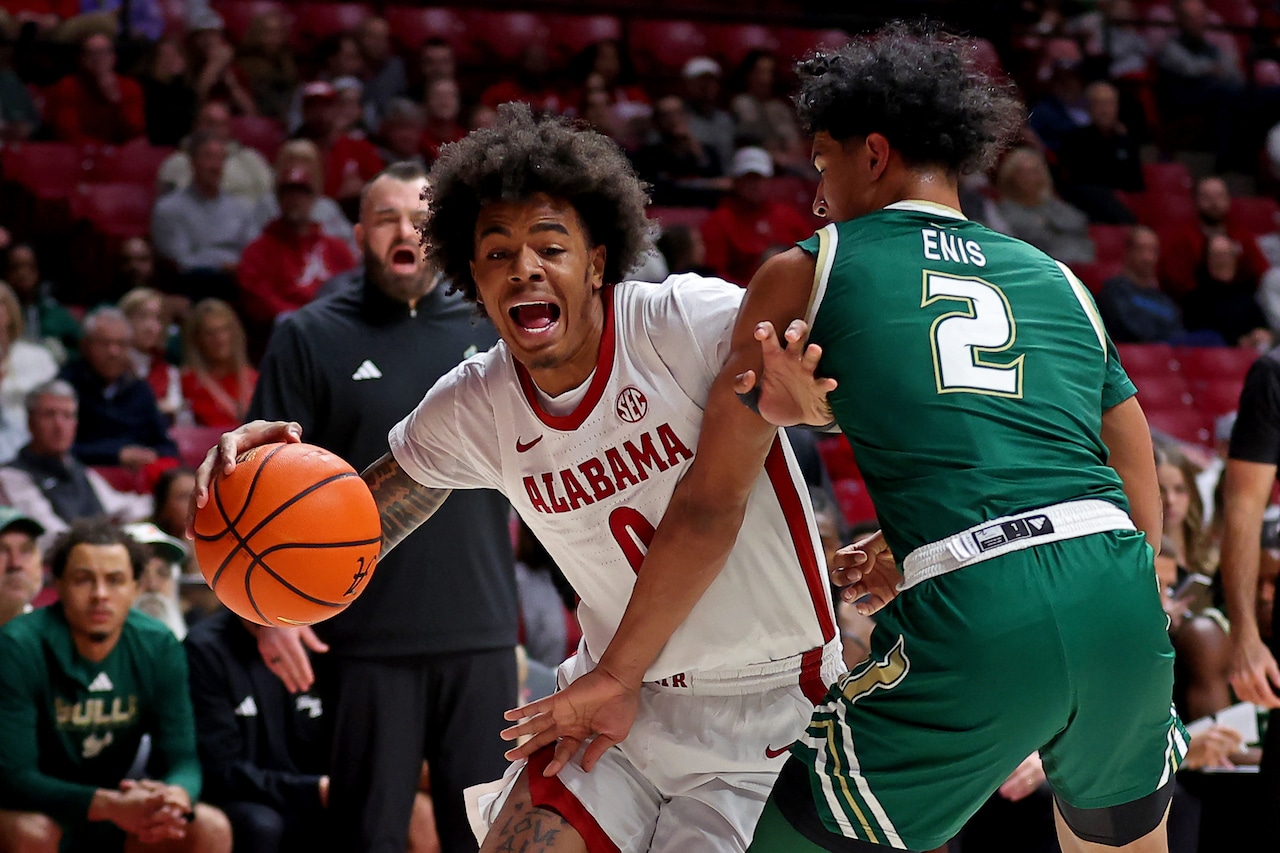 3 takeaways from Alabama’s win over South Florida in men’s basketball