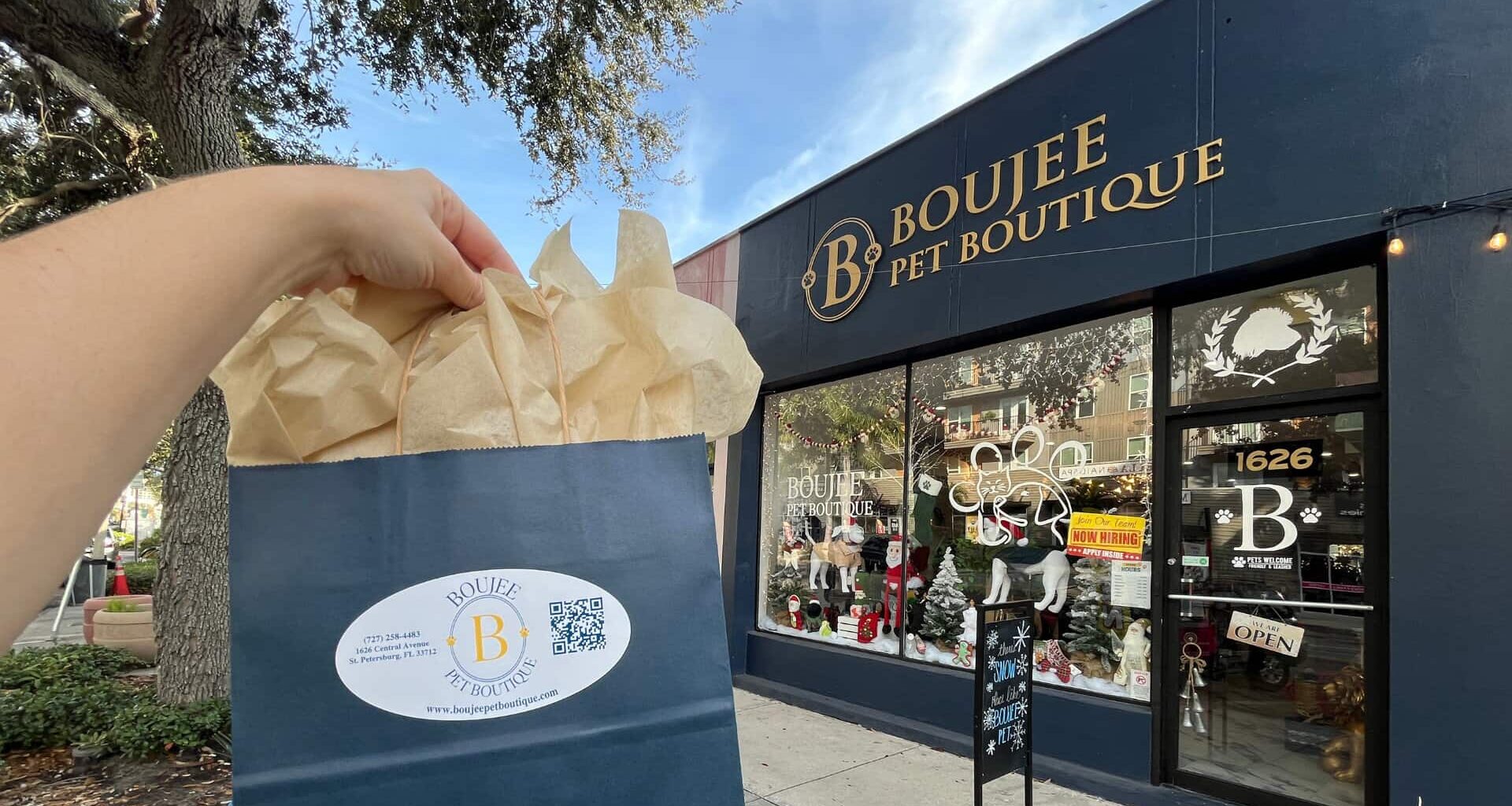 Holiday gifting goes ‘PAWsh’ at St. Pete’s own Boujee Pet Boutique