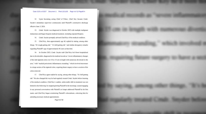 Former Neptune Beach police commander sues department, alleges health-related discrimination