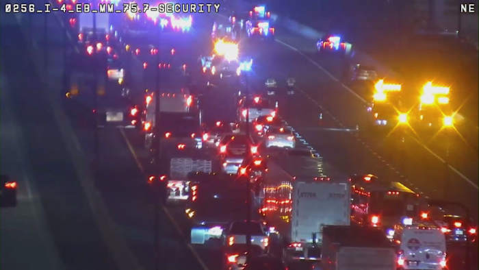 Crash causes major slowdown on I-4 at Florida’s Turnpike