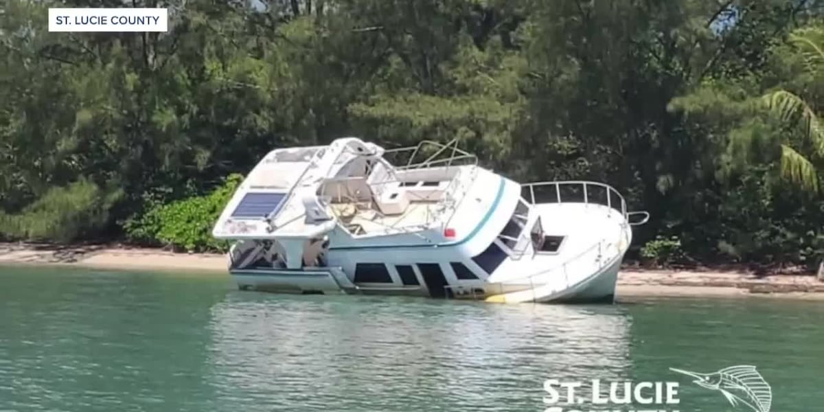 St. Lucie County removes 18 derelict boats from waterways in year-long cleanup effort