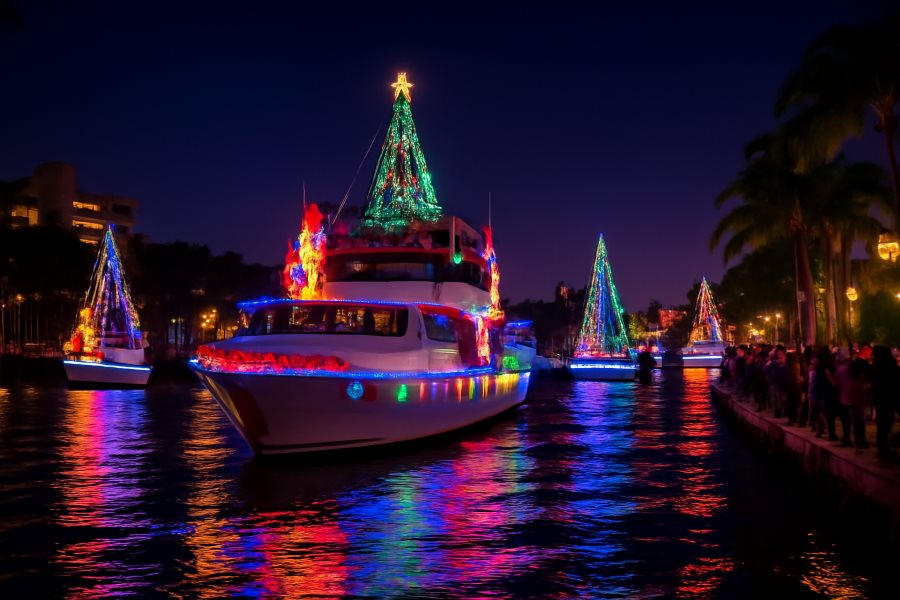 Winterfest boat parade