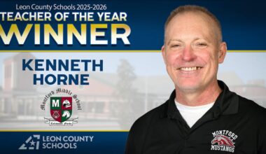 Leon County Schools announces 2025-2026 Teacher of the Year