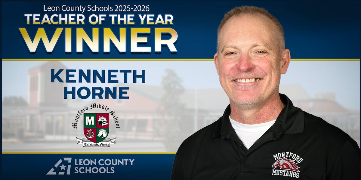 Leon County Schools announces 2025-2026 Teacher of the Year