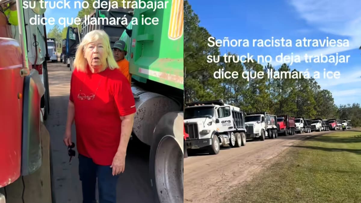Racist Florida Karen Blocks Road to Stop Immigrant Truck Drivers Until She Can Call ICE: ‘Donald Trump Has Made It Much Worse’