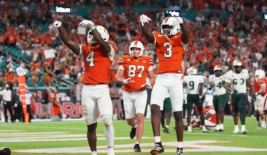 No. 10 Miami Hurricanes make 2026 College Football Playoff, playing No. 7 Texas A&M Aggies in first round