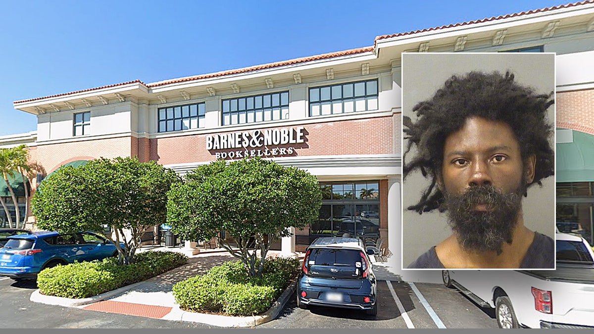 Barnes & Noble store and suspect Antonio Moore