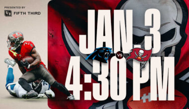 Buccaneers-Panthers Battle for NFC South Title Set for Saturday Afternoon