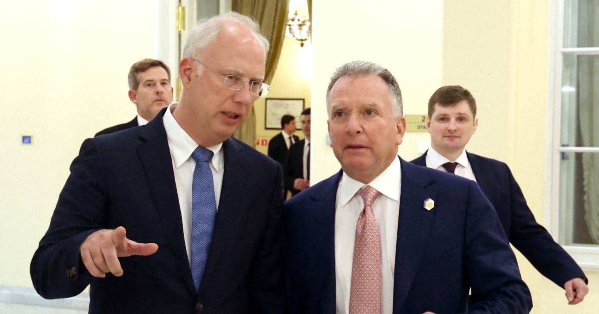 Russia Says Florida Talks 'Constructive,' Will Continue -- But Both Sides Tight-Lipped