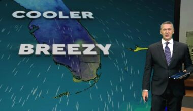 Cold front sets the tone for New Year's in South Florida as temperatures drop into the 40s