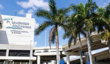 Vehicle fire closes departures level at Fort Lauderdale-Hollywood International Airport