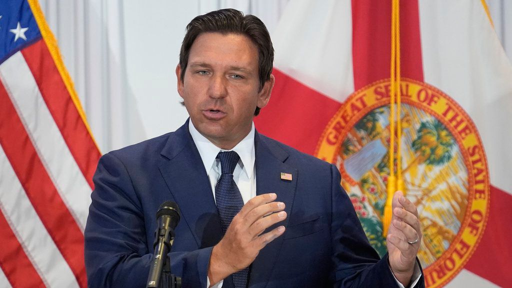 DeSantis AI plan; Florida health care plan