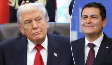 Ex-Honduran President Juan Orlando Hernández thanks Trump for pardon