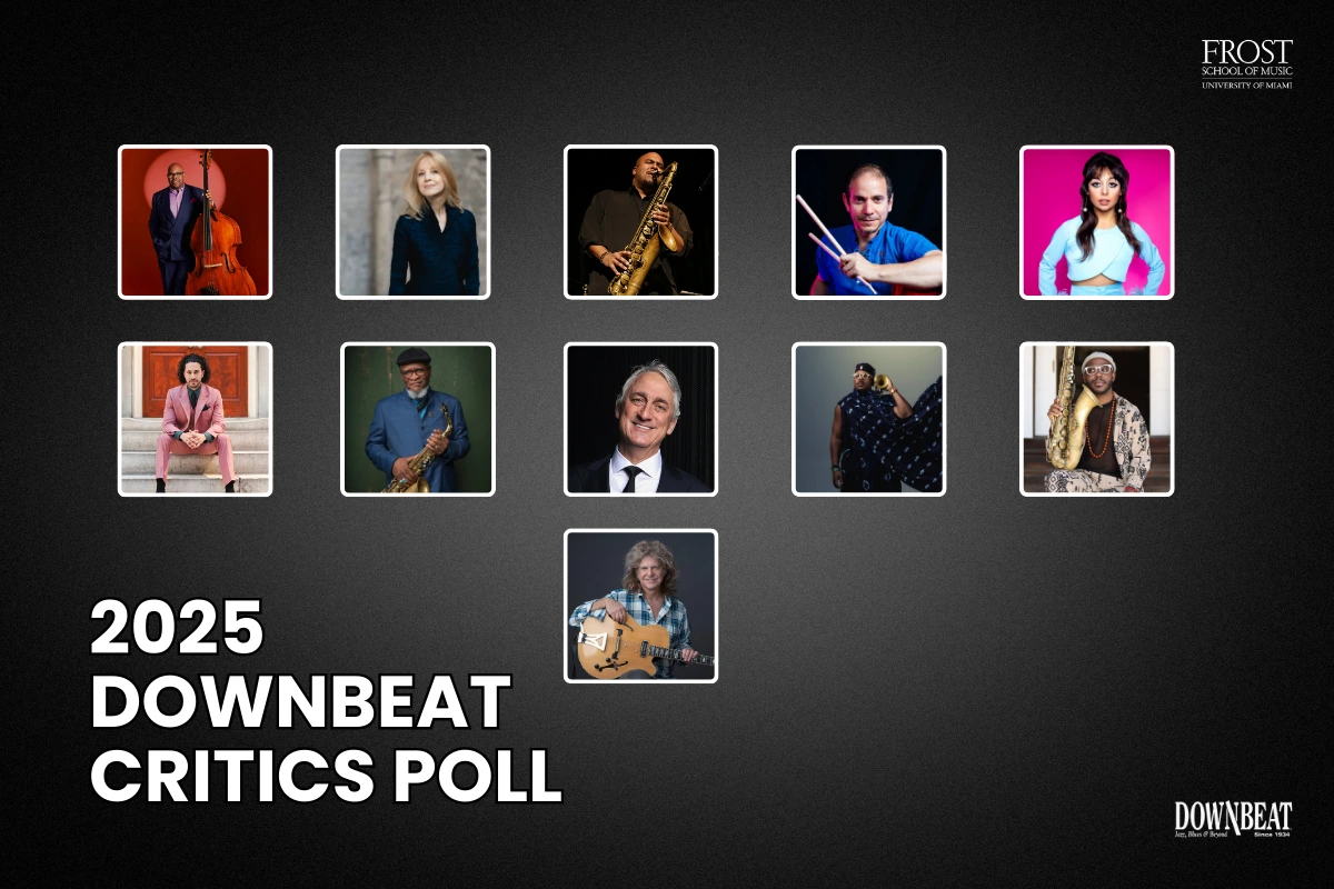 Frost School artists in 2025 Downbeat Critics Poll