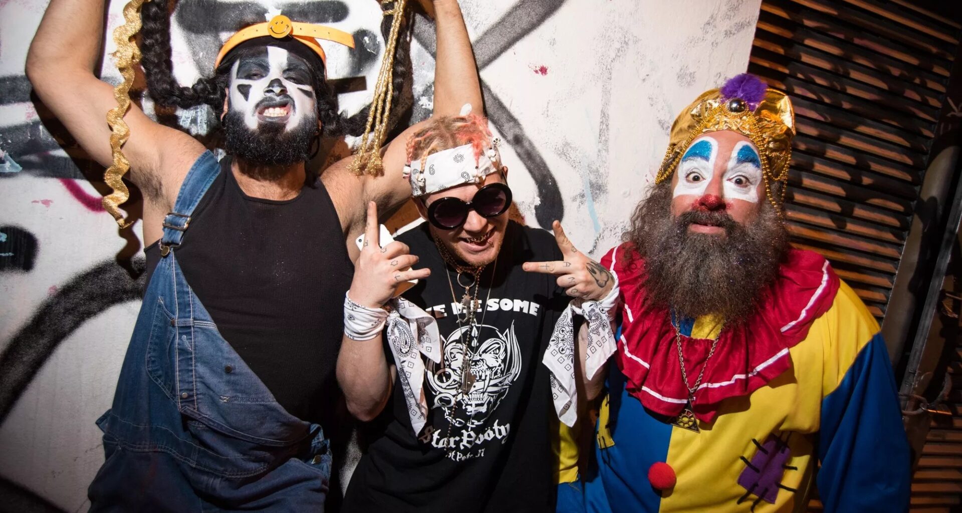 Video: Insane Clown Posse Flooded the Hangar With Faygo